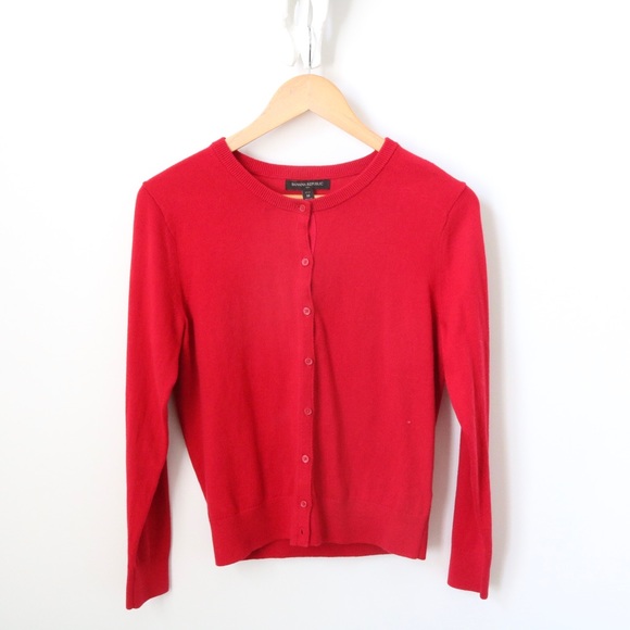 Banana Republic Stretch Cotton Cardigan - Picture 3 of 7